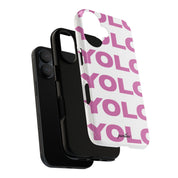 YOLO (White & Pink)