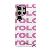 YOLO (White & Pink)