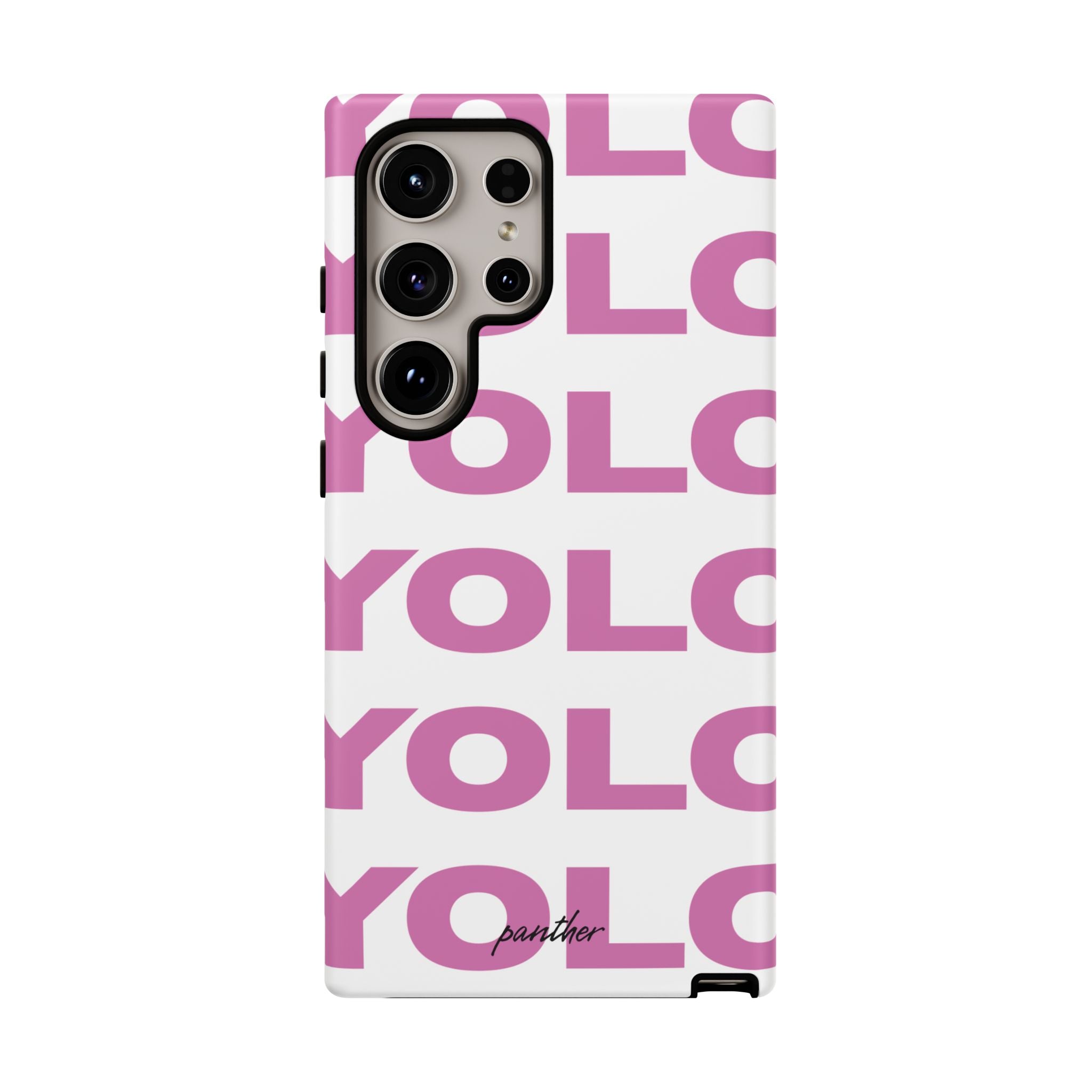 YOLO (White & Pink)