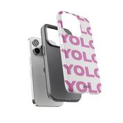 YOLO (White & Pink)