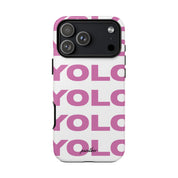 YOLO (White & Pink)