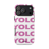 YOLO (White & Pink)