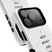 I Need Money For A Pink Porsche (White) (Magsafe)