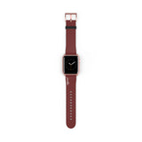 Burgundy AppleWatch Band