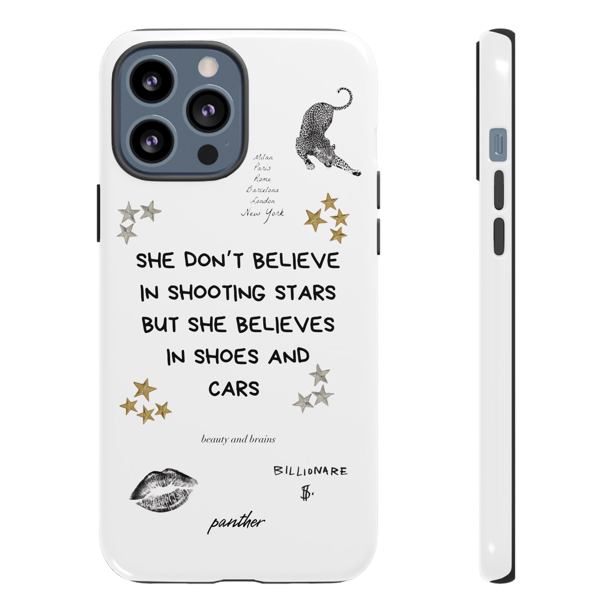 “She don’t believe in shooting stars”