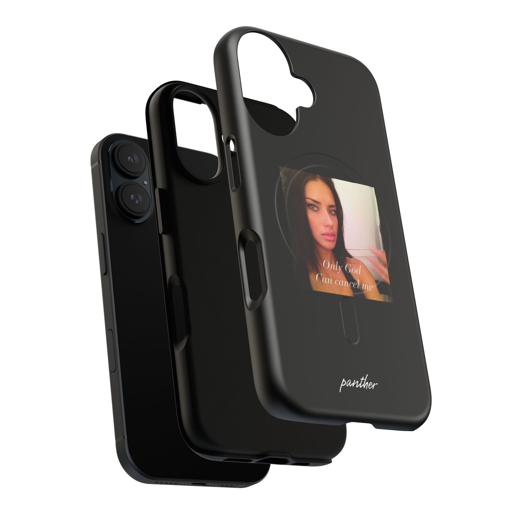 "Only God Can Cancel Me" (Black) (Magsafe)