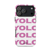 YOLO (White & Pink)