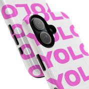 YOLO (White & Pink) (magsafe)