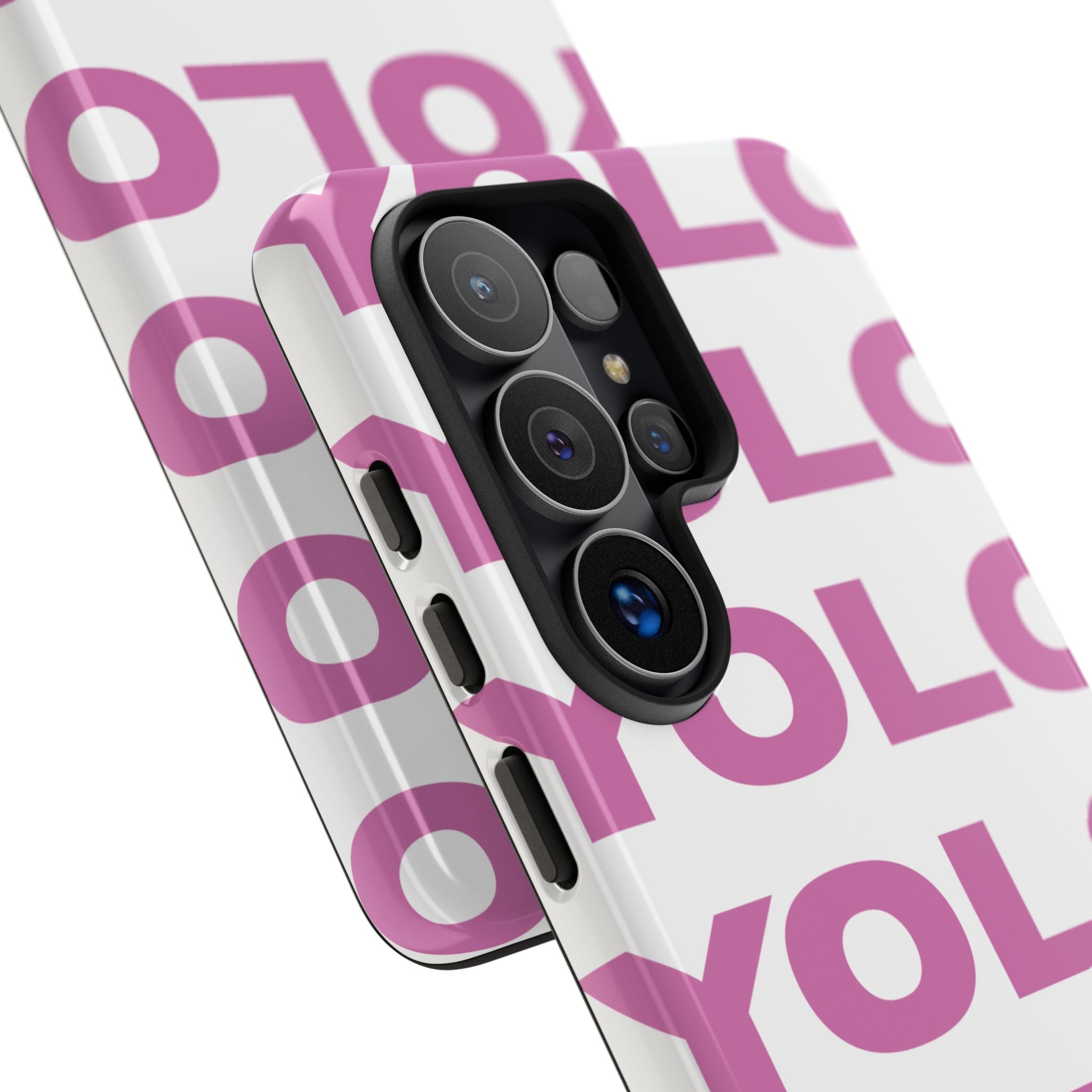 YOLO (White & Pink)