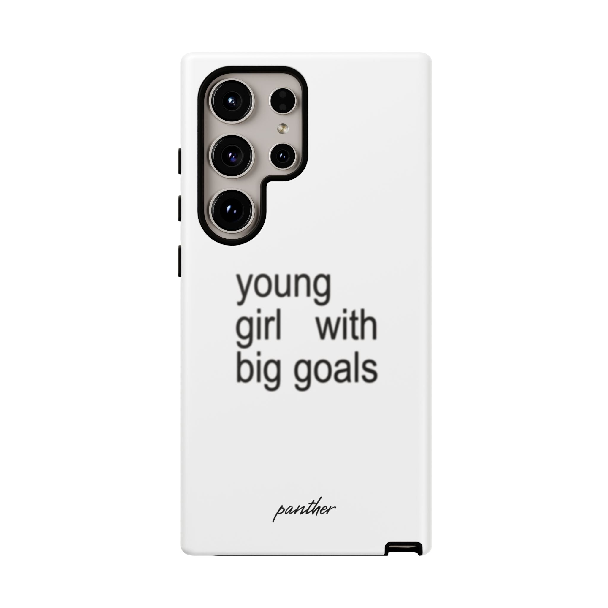 Young Girl With Big Goals