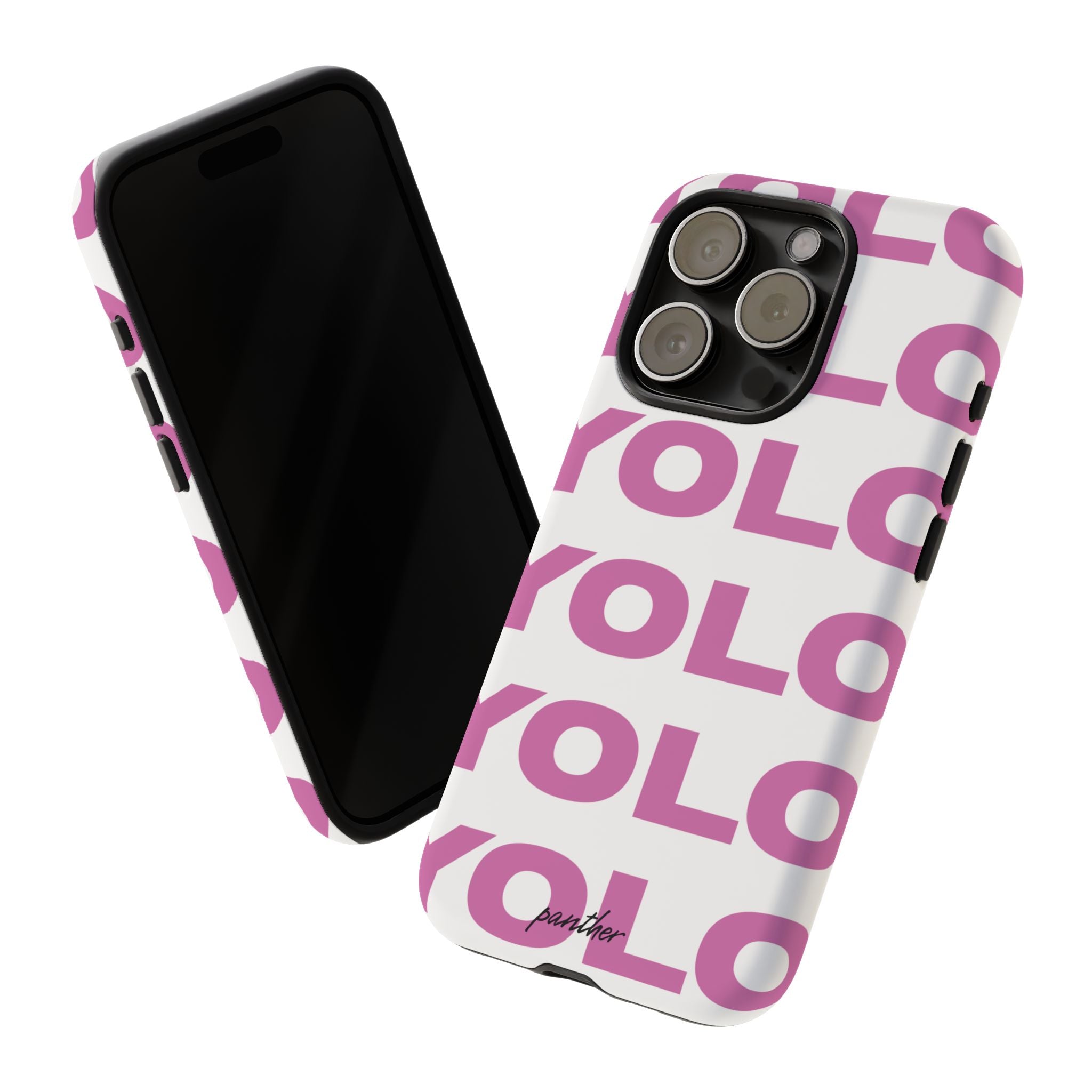 YOLO (White & Pink)