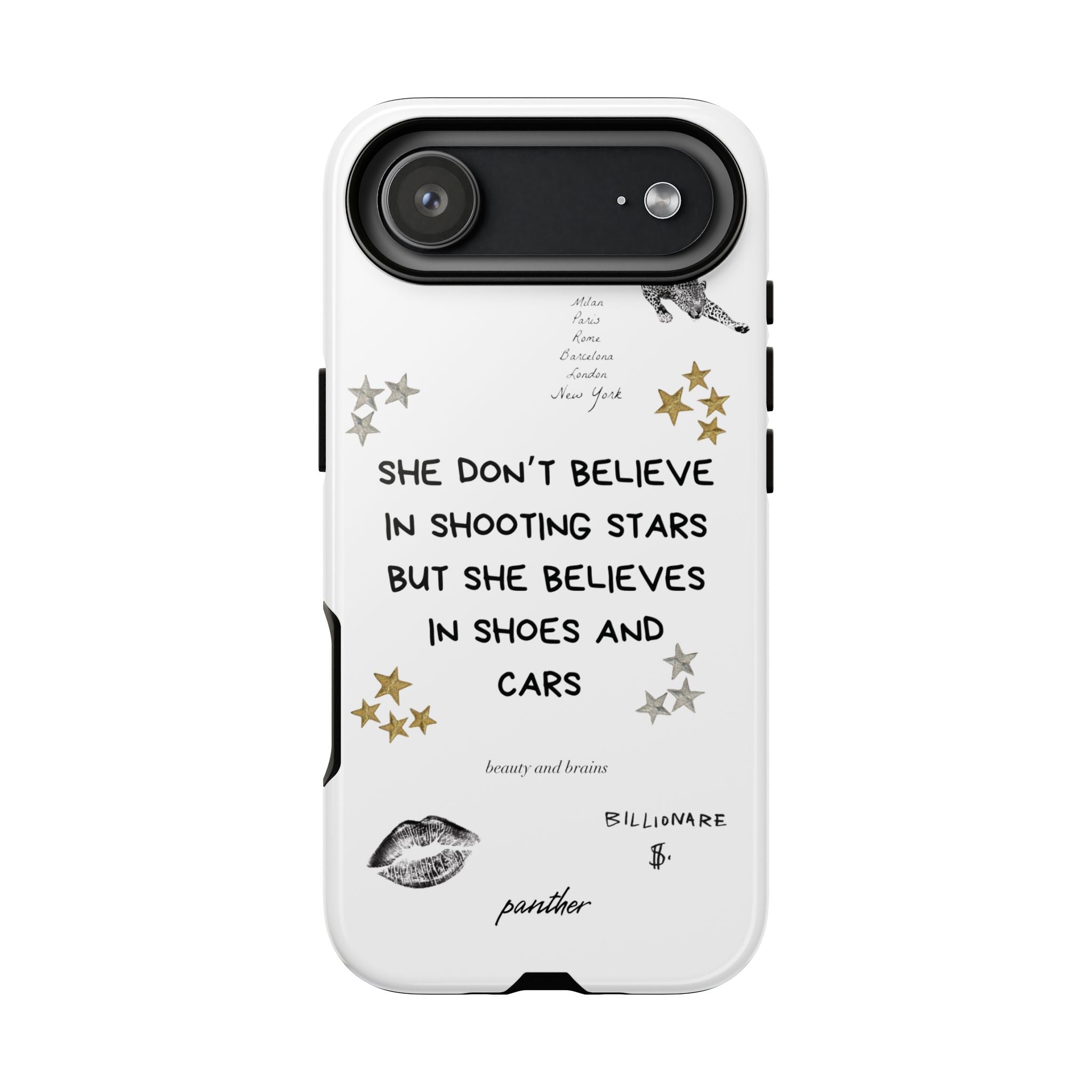 “She don’t believe in shooting stars”