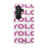 YOLO (White & Pink)