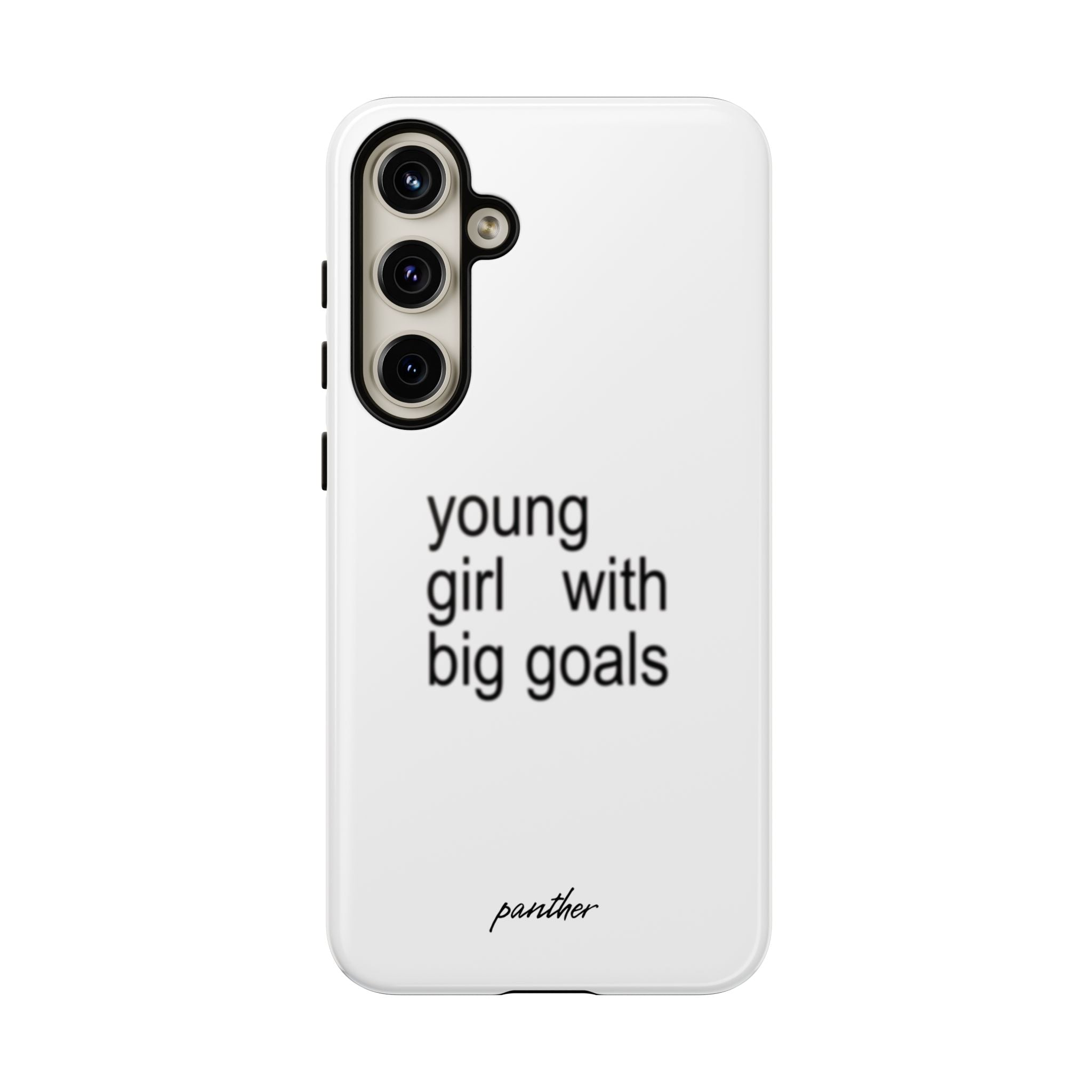 Young Girl With Big Goals