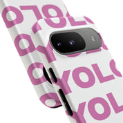 YOLO (White & Pink)