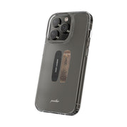 Panther Skateboard Clear Case