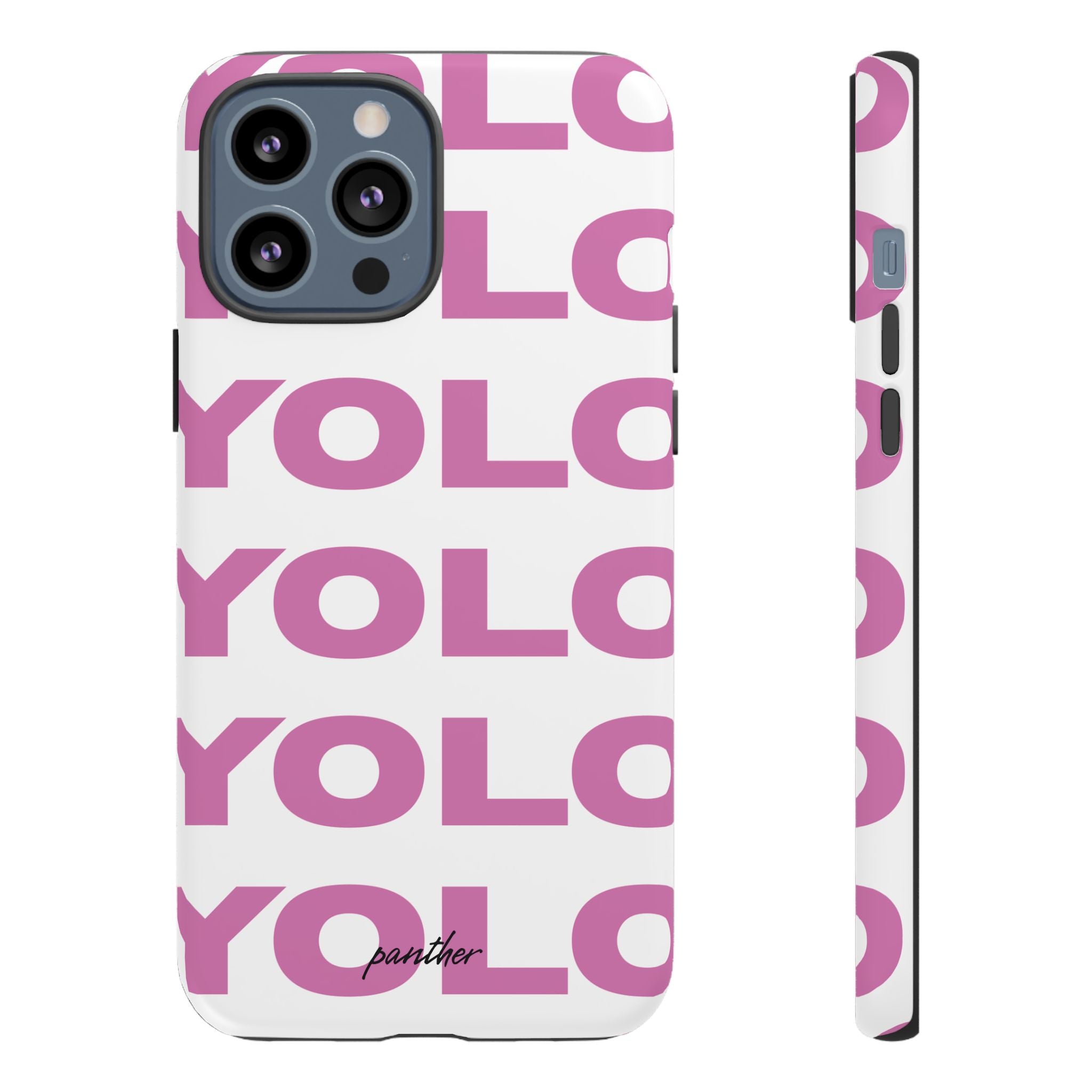 YOLO (White & Pink)