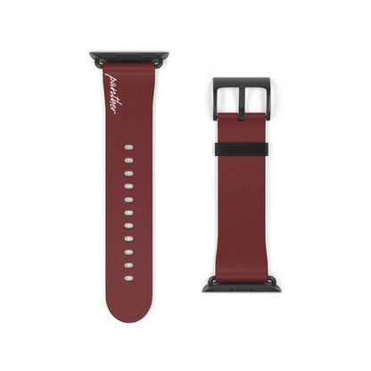 Burgundy AppleWatch Band