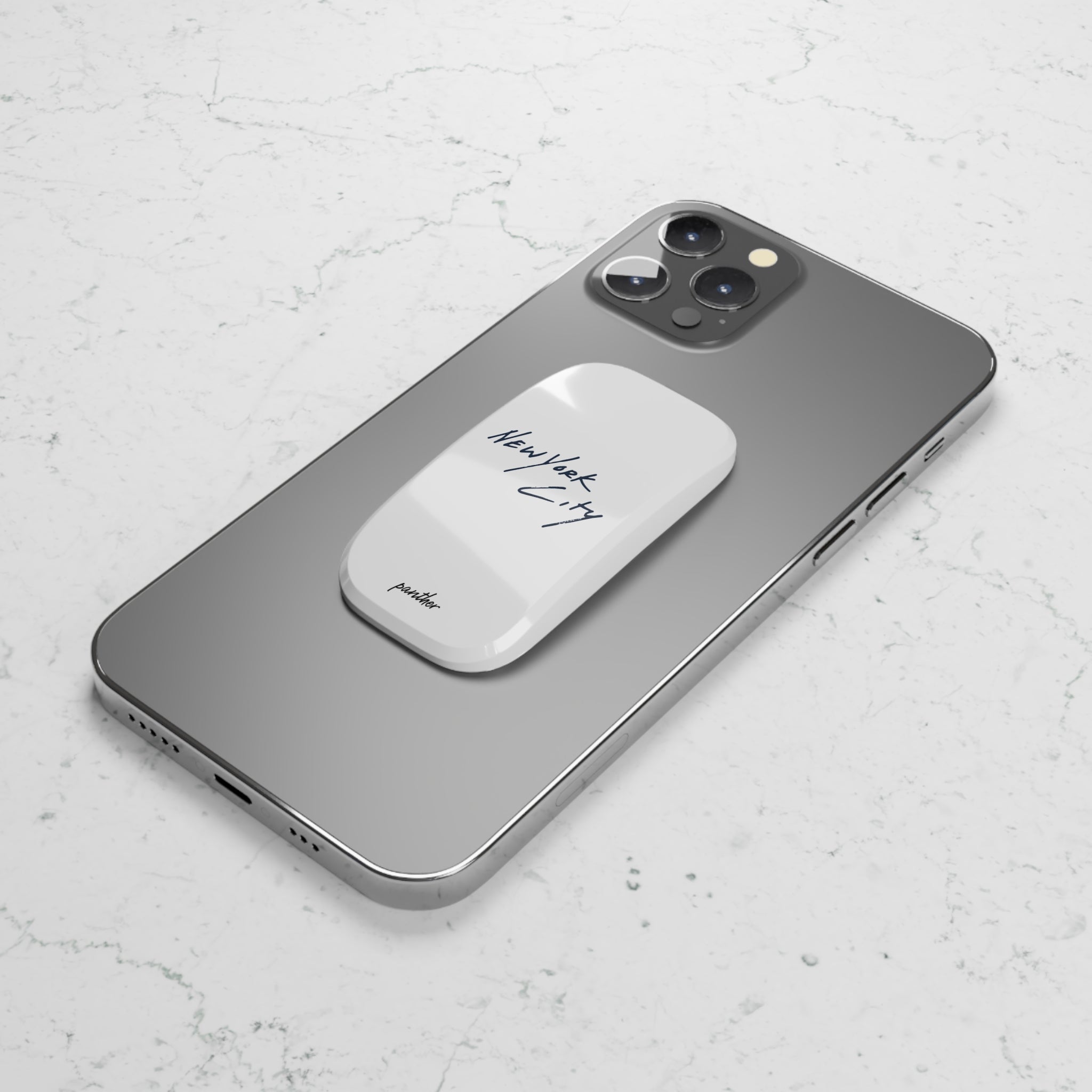 NYC (Navy Blue) Phone Click-On Grip
