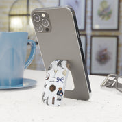 Navy Glam Phone Click-On Grip