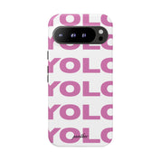 YOLO (White & Pink)