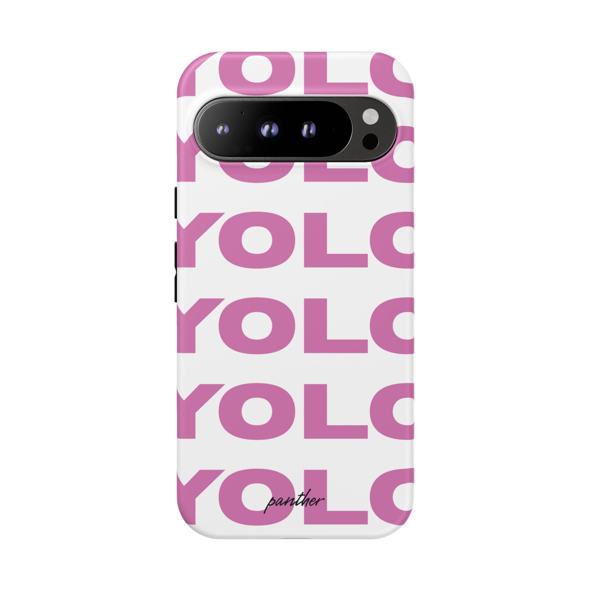 YOLO (White & Pink)