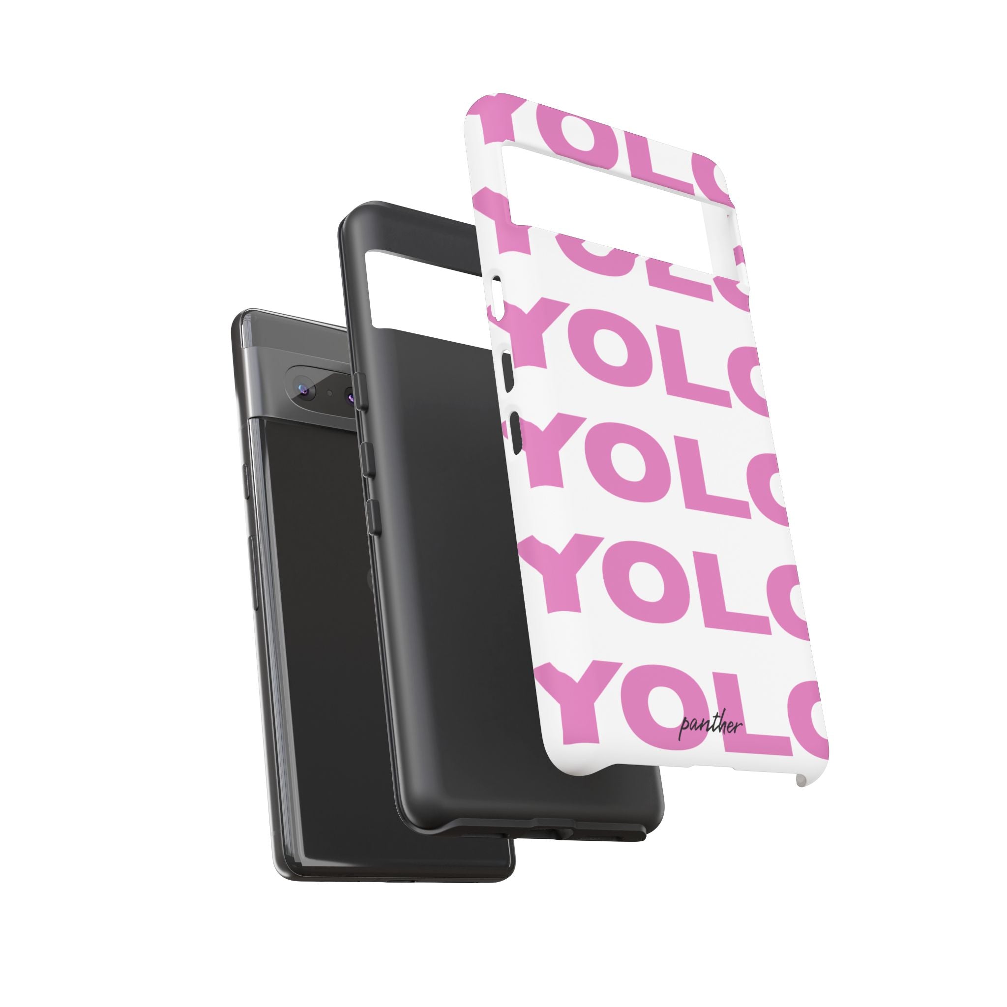 YOLO (White & Pink)