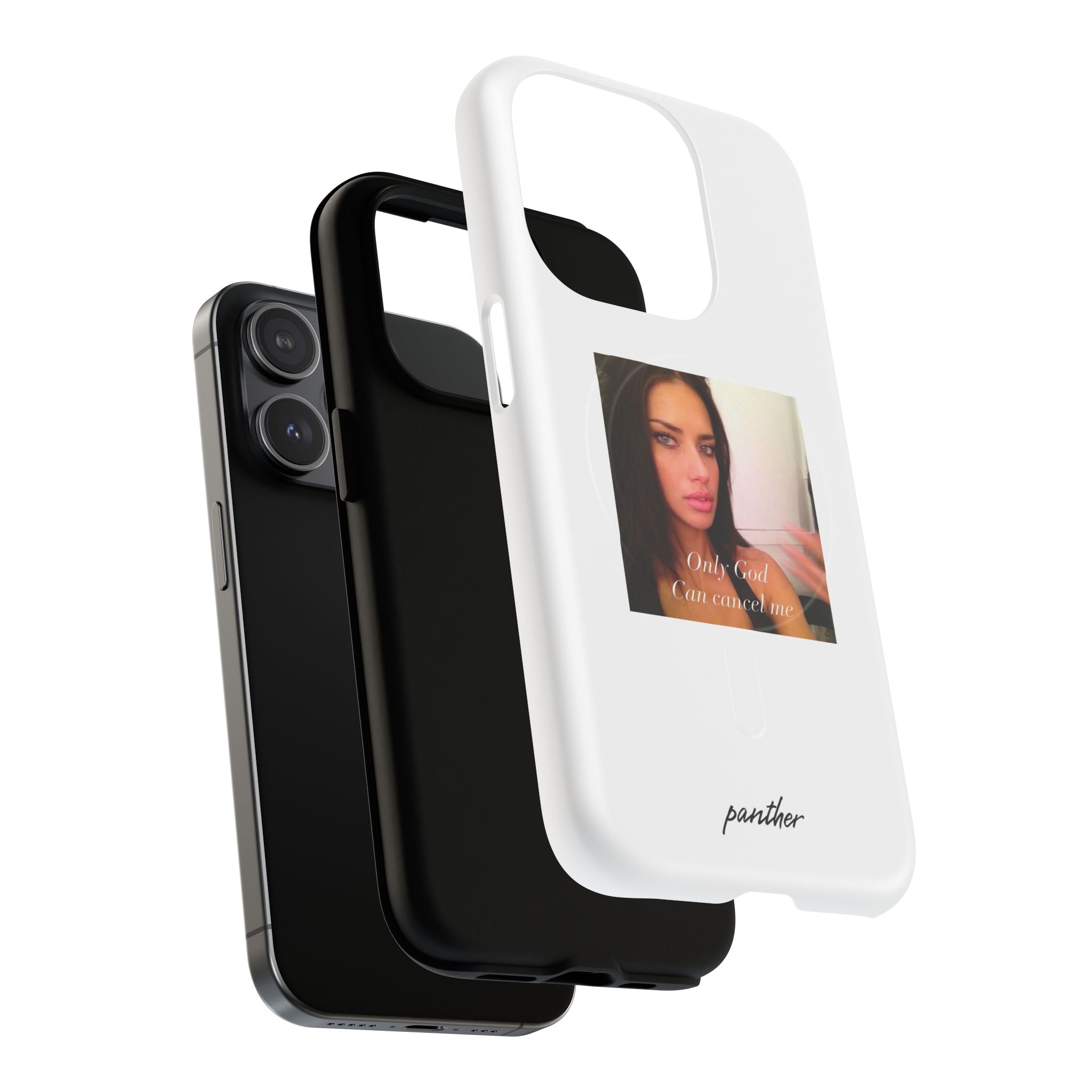 "Only God Can Cancel Me" (White) (Magsafe)