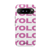 YOLO (White & Pink)