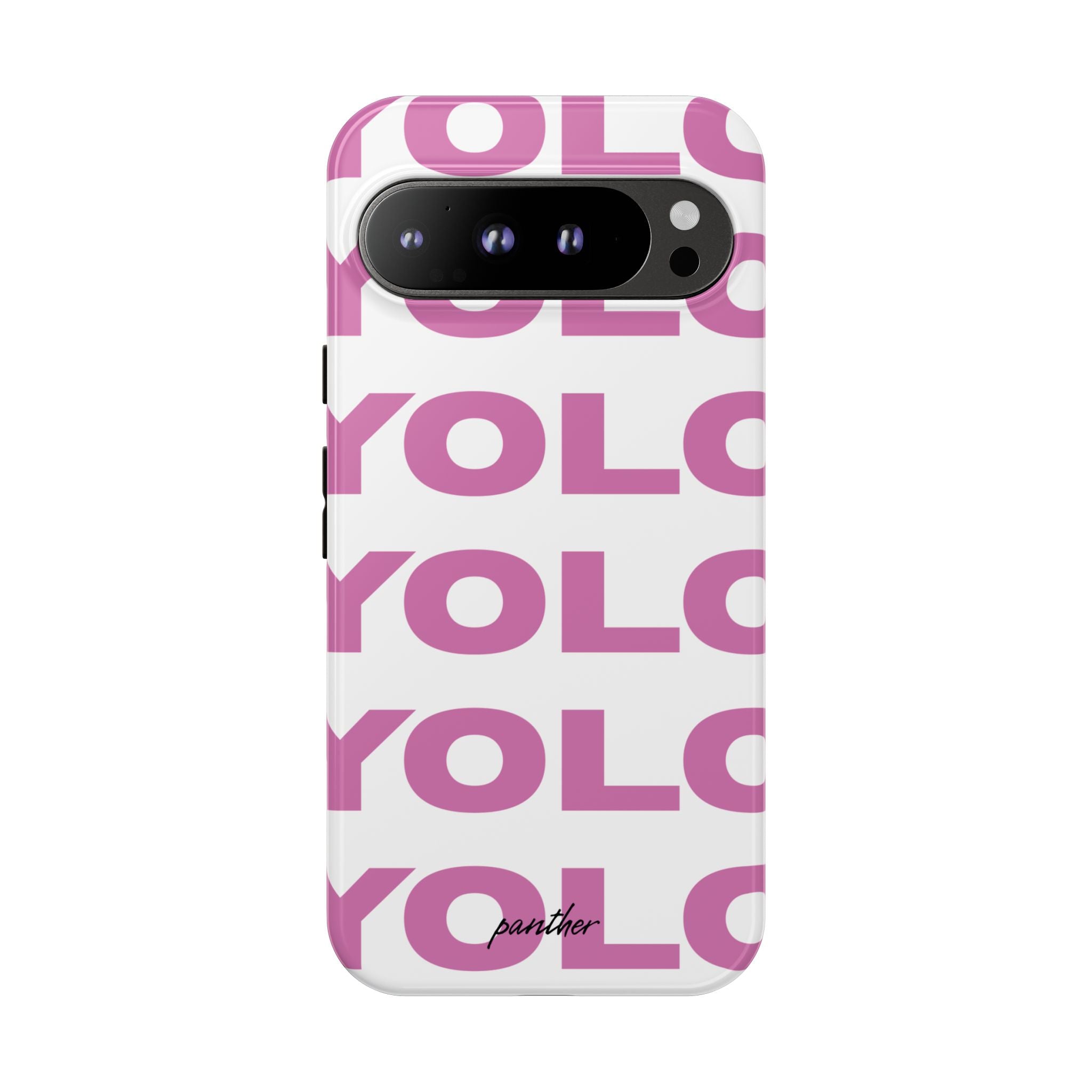 YOLO (White & Pink)
