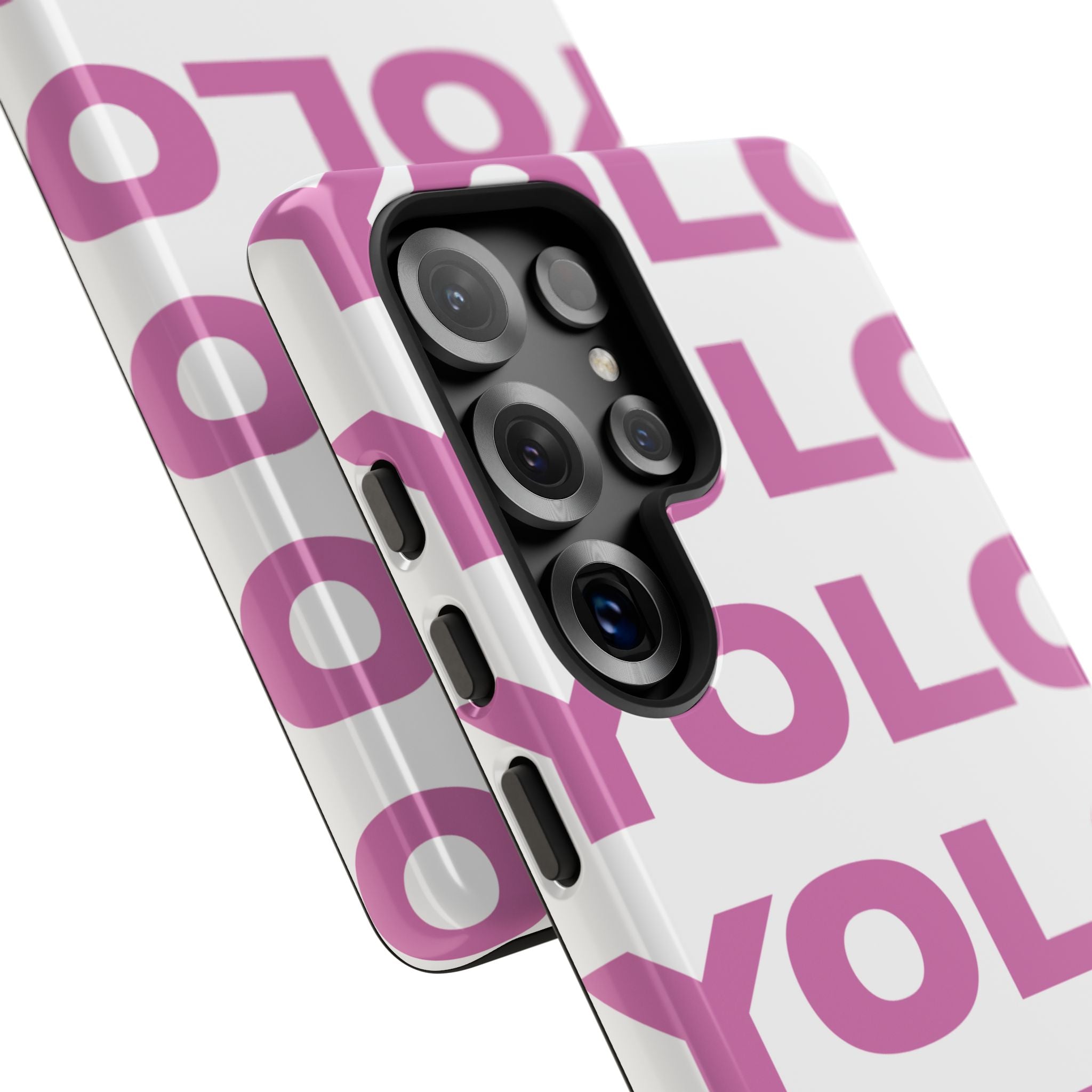 YOLO (White & Pink)