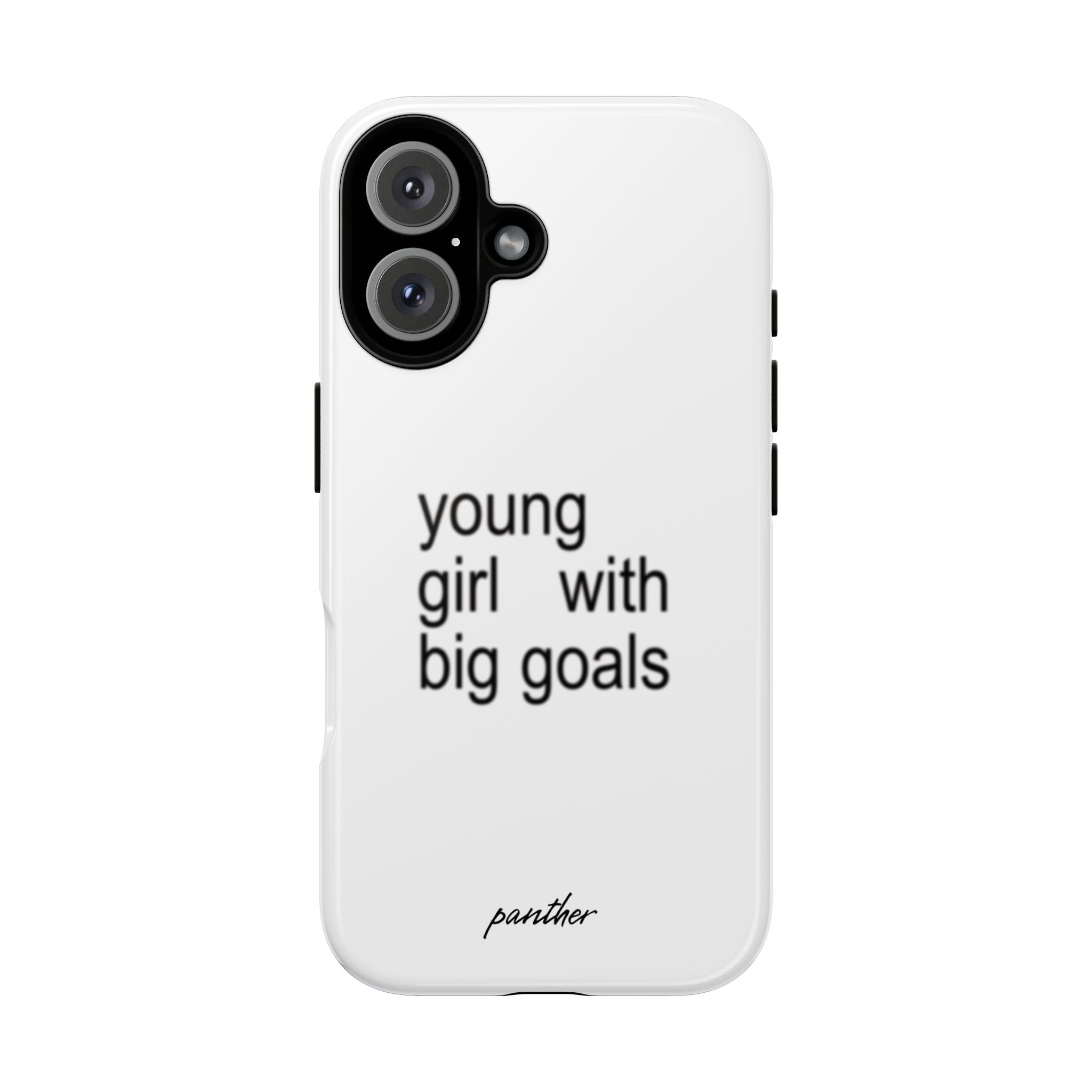 Young Girl With Big Goals