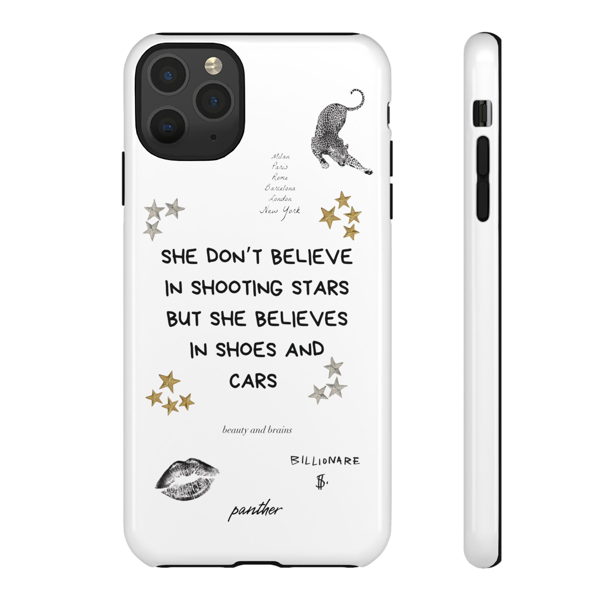“She don’t believe in shooting stars”