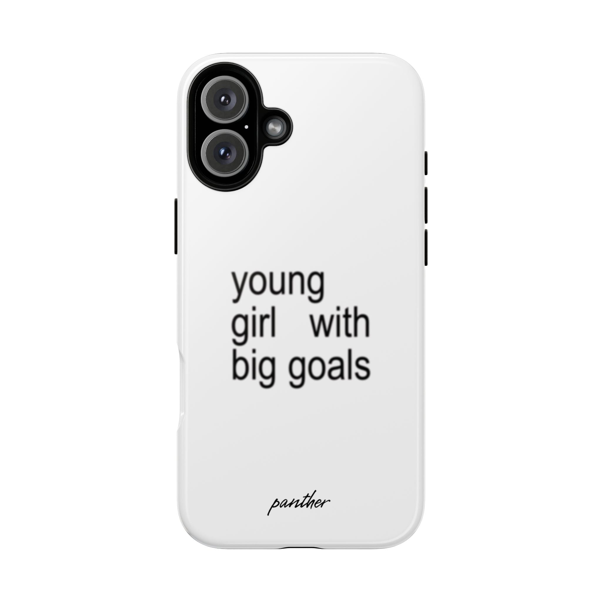 Young Girl With Big Goals