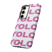 YOLO (White & Pink)