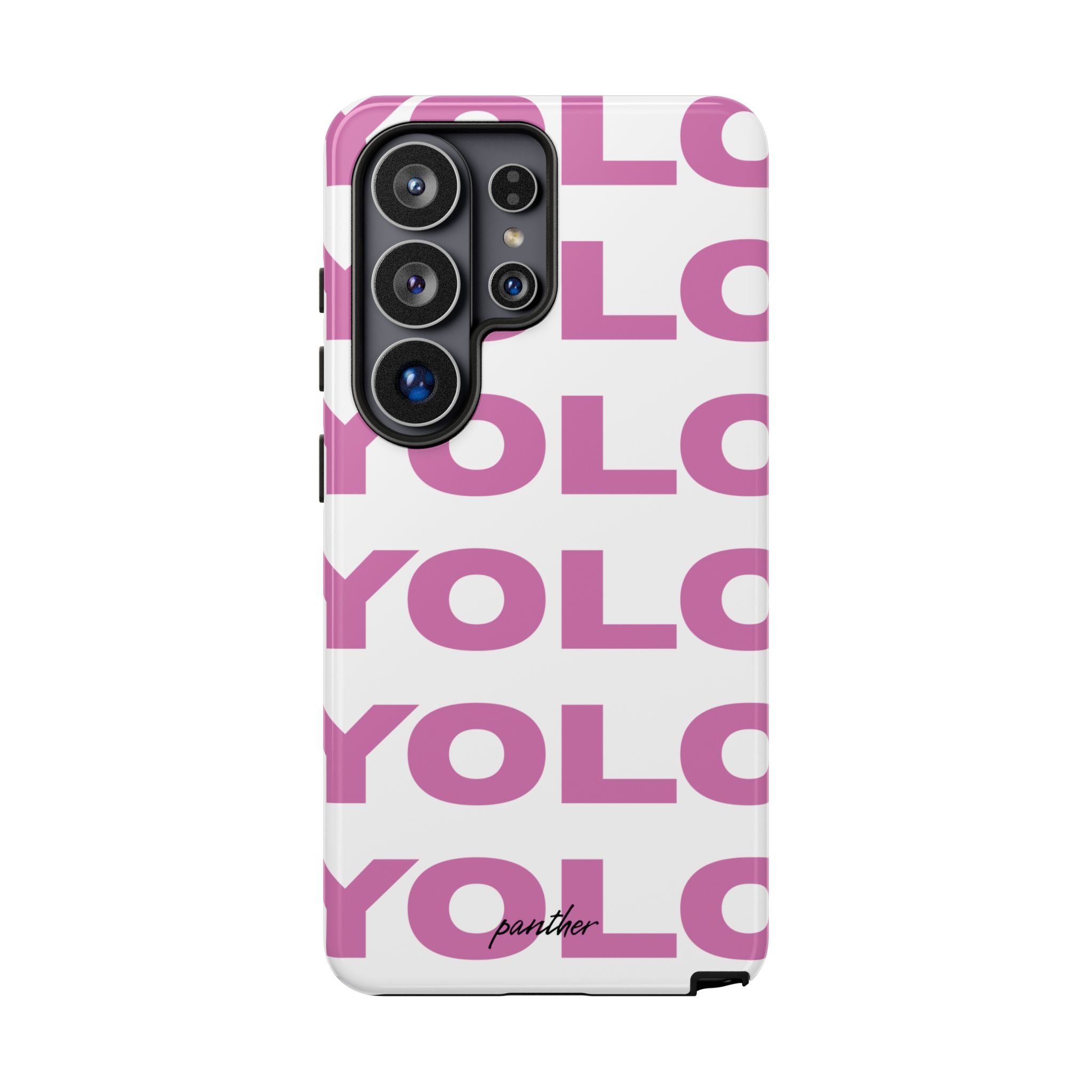 YOLO (White & Pink)