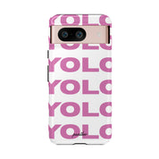 YOLO (White & Pink)