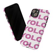 YOLO (White & Pink)