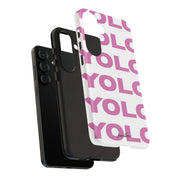 YOLO (White & Pink)
