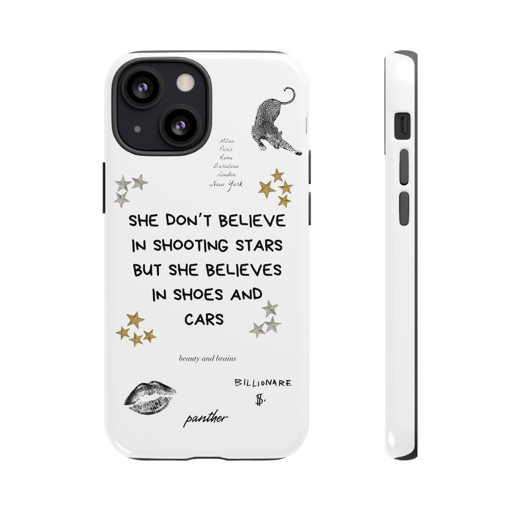 “She don’t believe in shooting stars”
