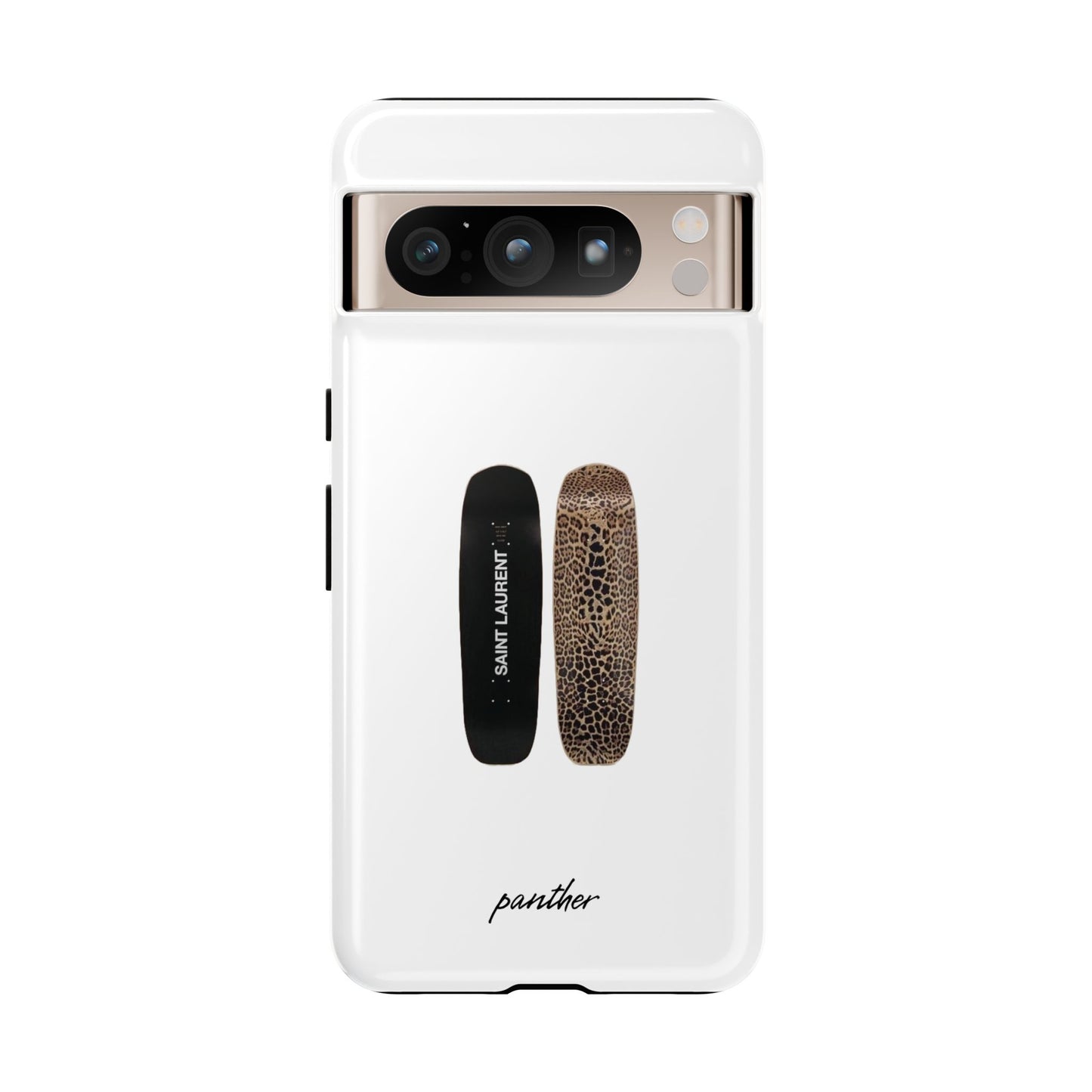 Panther Skateboards (White)