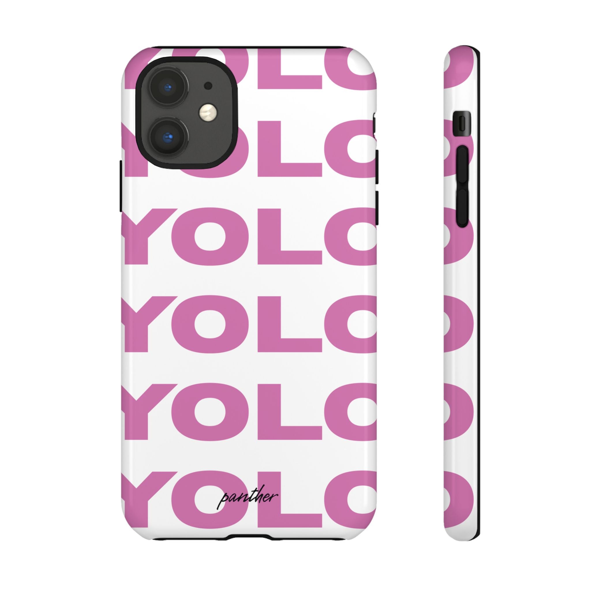 YOLO (White & Pink)