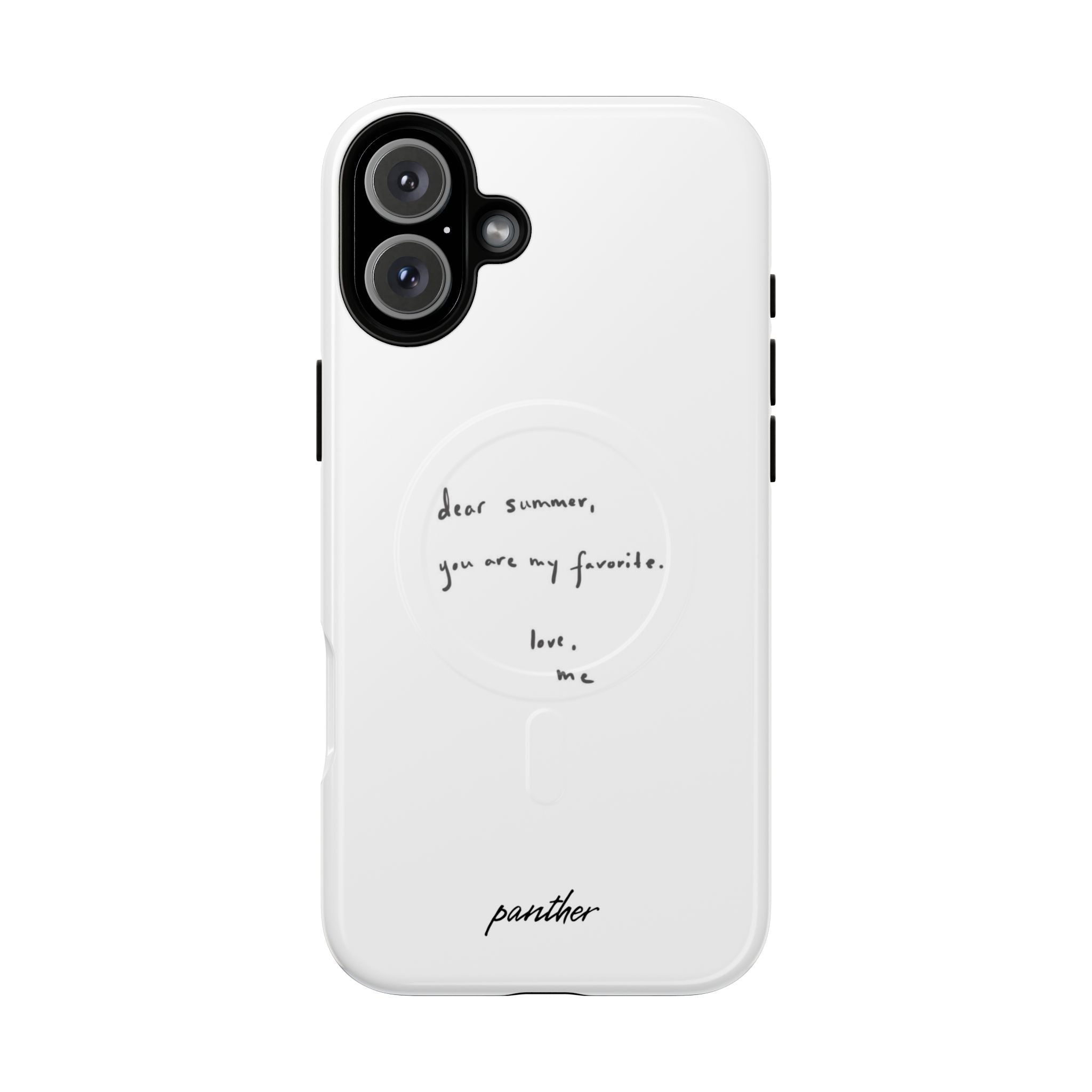 "Dear summer, you are my favorite." (Magsafe)
