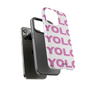YOLO (White & Pink)