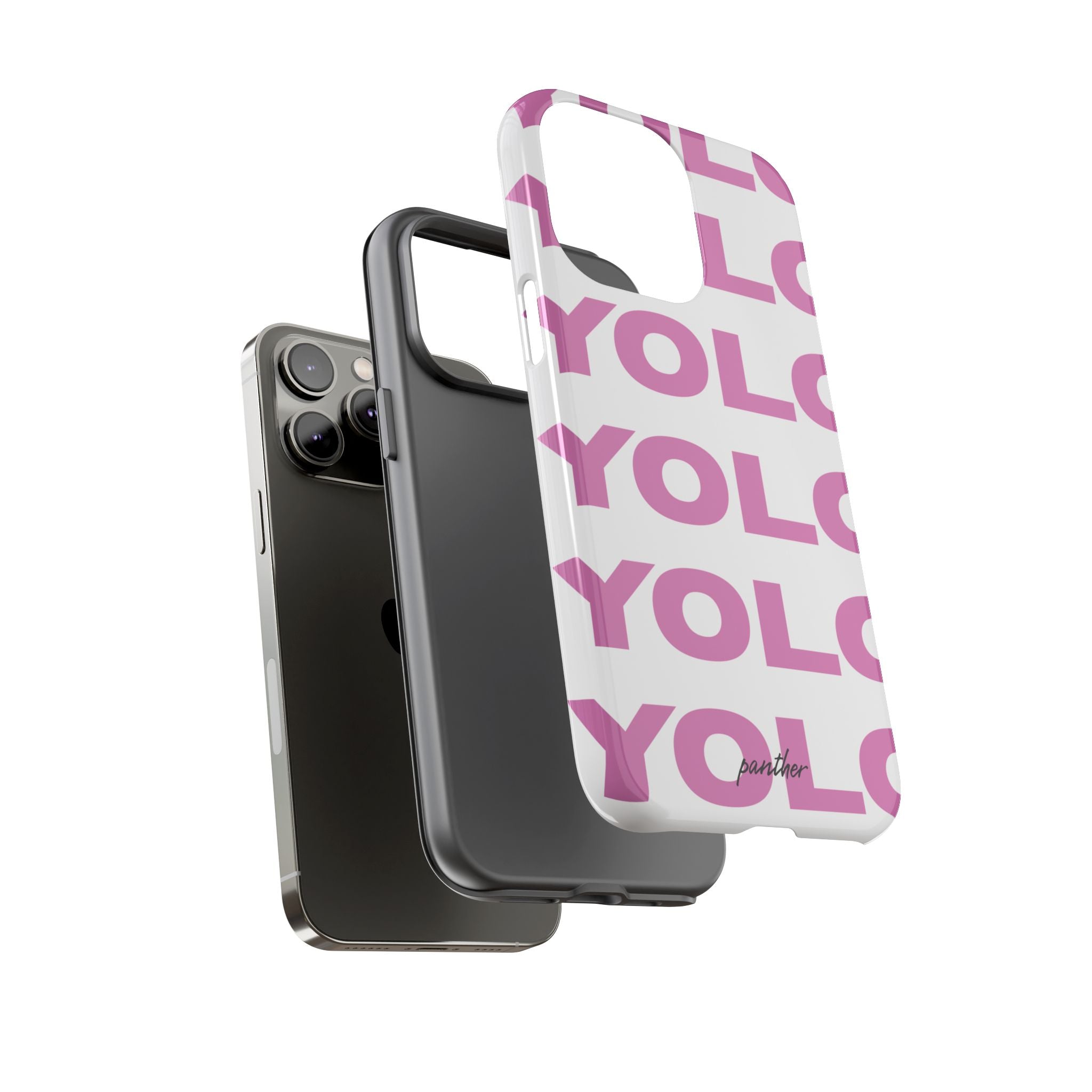 YOLO (White & Pink)