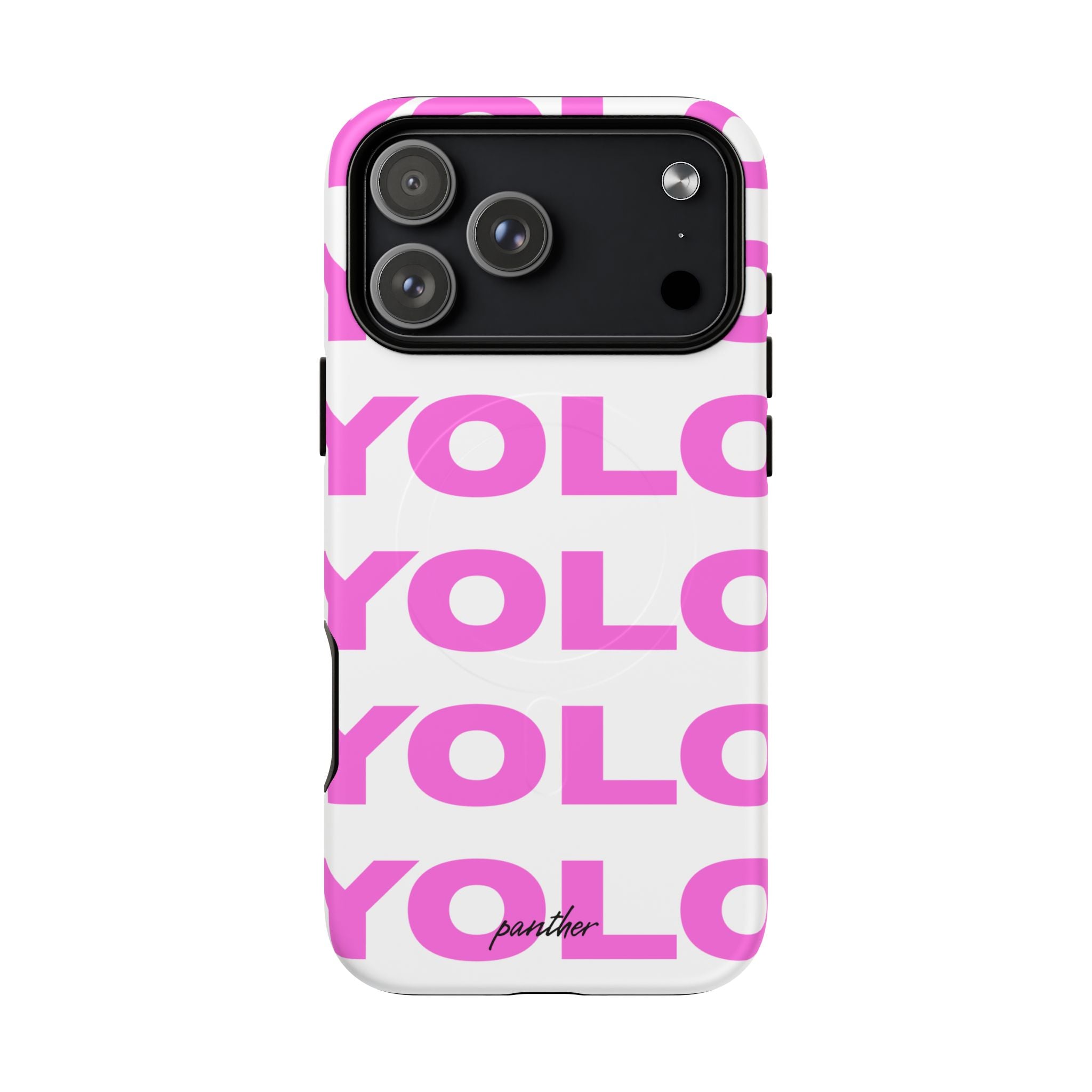 YOLO (White & Pink) (magsafe)