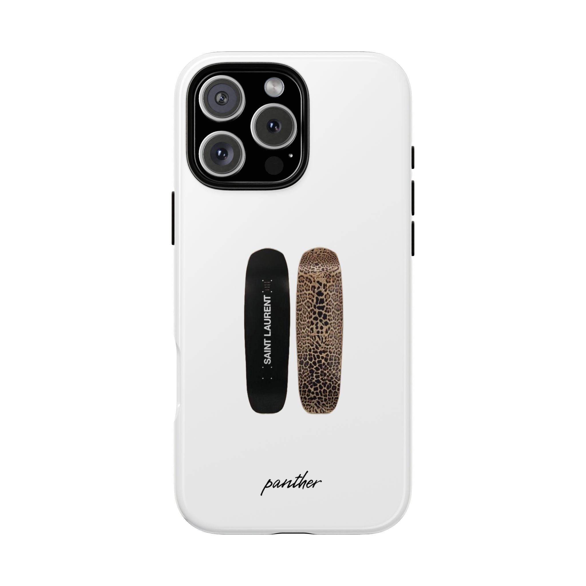 Panther Skateboards (White)