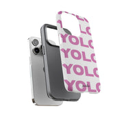 YOLO (White & Pink)