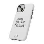 Young Girl With Big Goals
