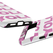 YOLO (White & Pink)